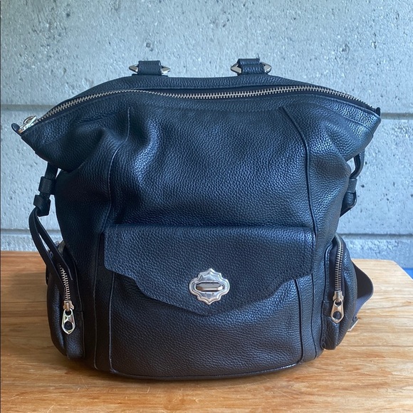 orYANY Pebbled Leather Backpack - Picture 1 of 14